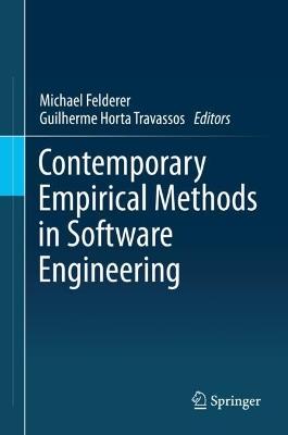 Contemporary Empirical Methods in Software Engineering - cover