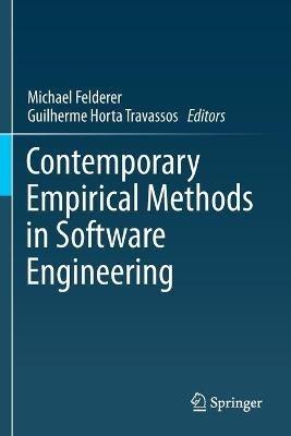 Contemporary Empirical Methods in Software Engineering - cover