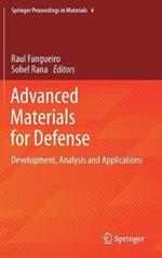 Advanced Materials for Defense: Development, Analysis and Applications