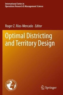 Optimal Districting and Territory Design - cover