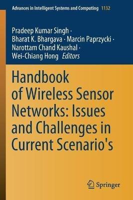 Handbook of Wireless Sensor Networks: Issues and Challenges in Current Scenario's - cover