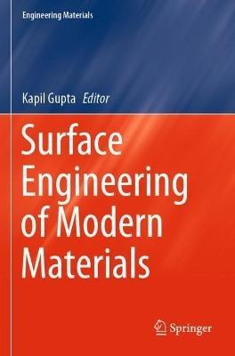 Surface Engineering of Modern Materials - cover
