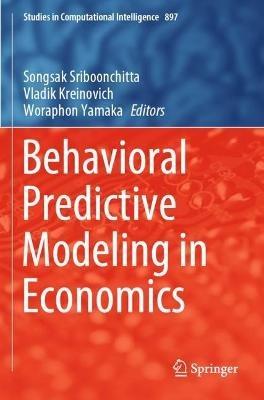 Behavioral Predictive Modeling in Economics - cover