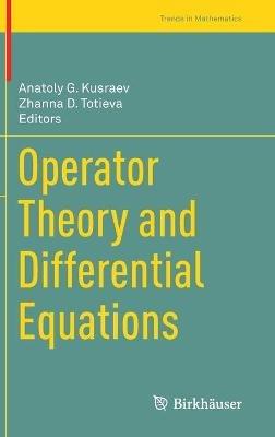 Operator Theory and Differential Equations - cover