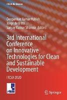 Libro in inglese 3rd International Conference on Innovative Technologies for Clean and Sustainable Development: ITCSD 2020 
