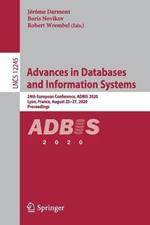 Advances in Databases and Information Systems: 24th European Conference, ADBIS 2020, Lyon, France, August 25–27, 2020, Proceedings