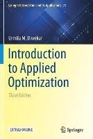Libro in inglese Introduction to Applied Optimization  - Urmila M. Diwekar
