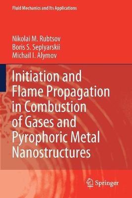 Initiation and Flame Propagation in Combustion of Gases and Pyrophoric Metal Nanostructures - Nikolai M. Rubtsov,Boris S. Seplyarskii,Michail I. Alymov - cover