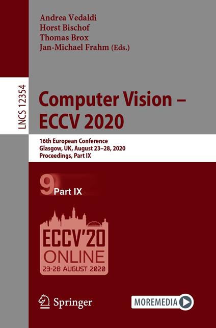 Computer Vision – ECCV 2020