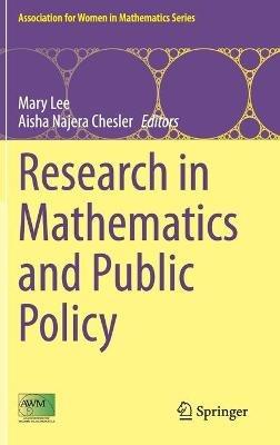 Research in Mathematics and Public Policy - cover