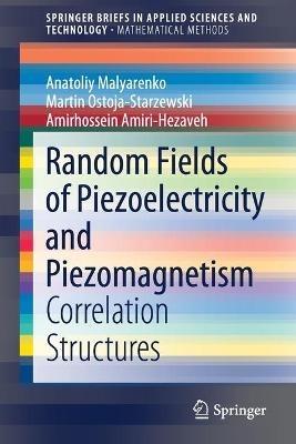 Random Fields of Piezoelectricity and Piezomagnetism: Correlation Structures - Anatoliy Malyarenko,Martin Ostoja-Starzewski,Amirhossein Amiri-Hezaveh - cover