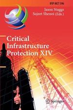 Critical Infrastructure Protection XIV: 14th IFIP WG 11.10 International Conference, ICCIP 2020, Arlington, VA, USA, March 16–17, 2020, Revised Selected Papers