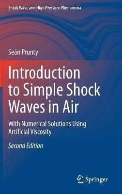 Introduction to Simple Shock Waves in Air: With Numerical Solutions Using Artificial Viscosity - Seán Prunty - cover