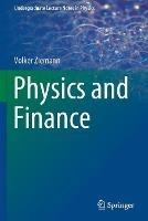 Physics and Finance - Volker Ziemann - cover