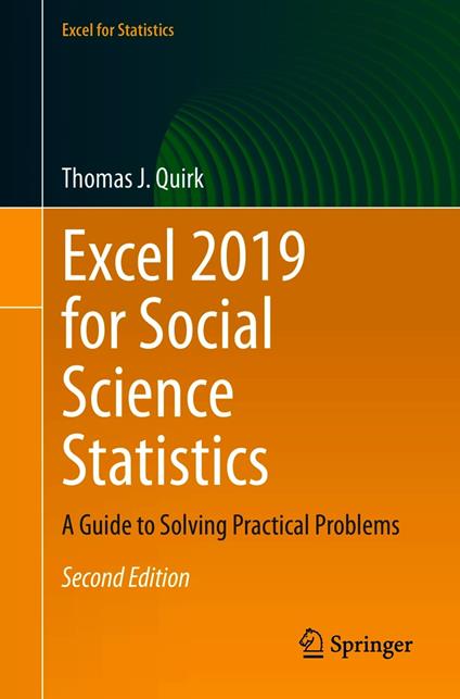 Excel 2019 for Social Science Statistics