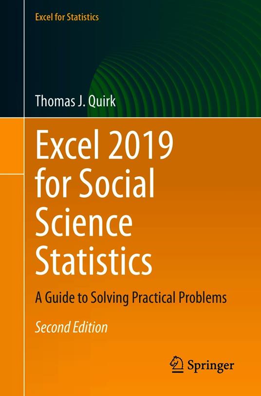 Excel 2019 for Social Science Statistics