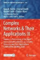Complex Networks & Their Applications IX: Volume 2, Proceedings of the Ninth International Conference on Complex Networks and Their Applications COMPLEX NETWORKS 2020 - cover