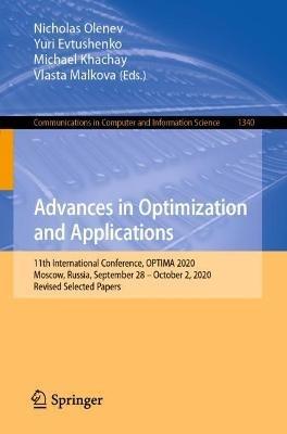 Advances in Optimization and Applications: 11th International Conference, OPTIMA 2020, Moscow, Russia, September 28 – October 2, 2020, Revised Selected Papers - cover