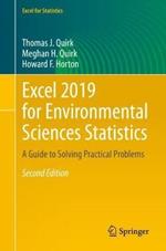Excel 2019 for Environmental Sciences Statistics: A Guide to Solving Practical Problems