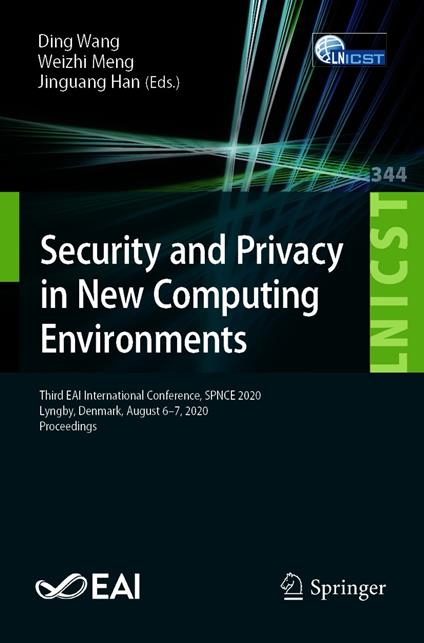 Security and Privacy in New Computing Environments