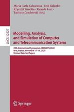 Modelling, Analysis, and Simulation of Computer and Telecommunication Systems: 28th International Symposium, MASCOTS 2020, Nice, France, November 17–19, 2020, Revised Selected Papers