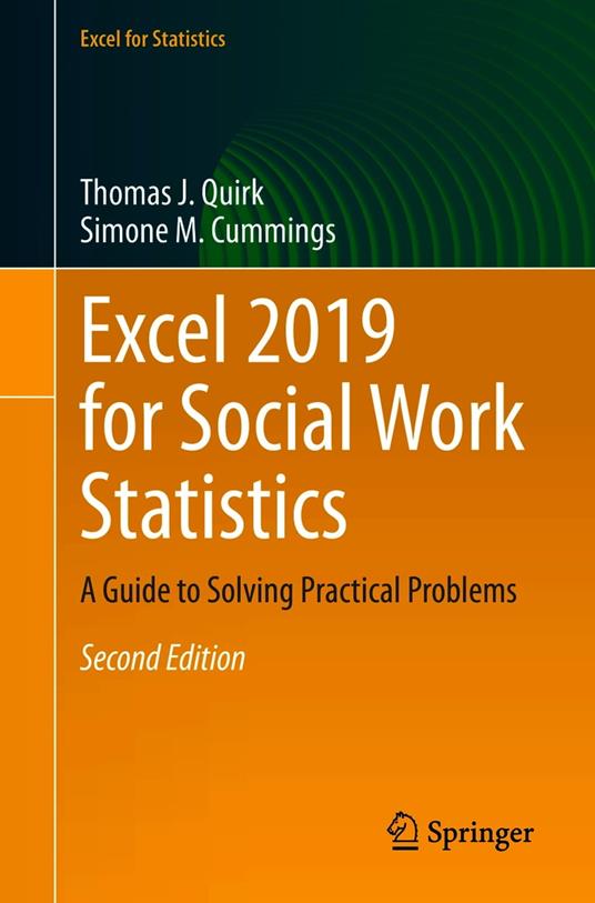 Excel 2019 for Social Work Statistics