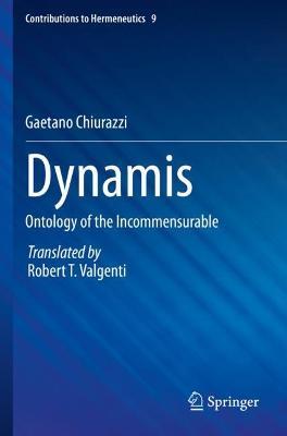 Dynamis: Ontology of the Incommensurable - Gaetano Chiurazzi - cover