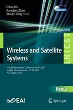 Wireless and Satellite Systems: 11th EAI International Conference, WiSATS 2020, Nanjing, China, September 17-18, 2020, Proceedings, Part II