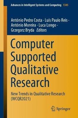 Computer Supported Qualitative Research: New Trends in Qualitative Research (WCQR2021) - cover
