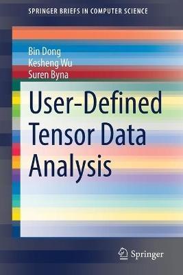 User-Defined Tensor Data Analysis - Bin Dong,Kesheng Wu,Suren Byna - cover