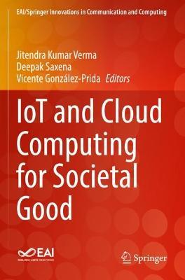 IoT and Cloud Computing for Societal Good - cover