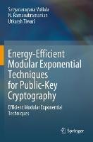 Energy-Efficient Modular Exponential Techniques for Public-Key Cryptography: Efficient Modular Exponential Techniques - Satyanarayana Vollala,N. Ramasubramanian,Utkarsh Tiwari - cover