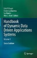Handbook of Dynamic Data Driven Applications Systems: Volume 1 - cover