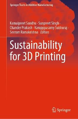 Sustainability for 3D Printing - cover