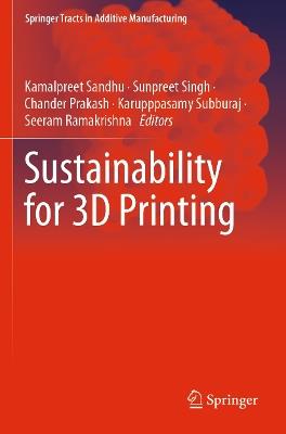 Sustainability for 3D Printing - cover
