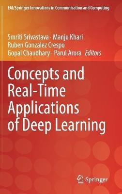 Concepts and Real-Time Applications of Deep Learning - cover