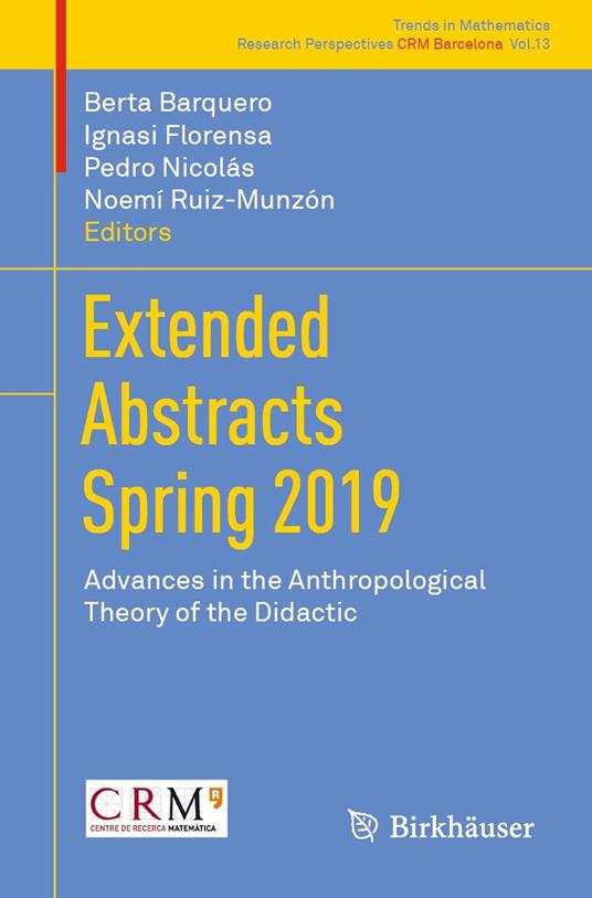 Extended Abstracts Spring 2019
