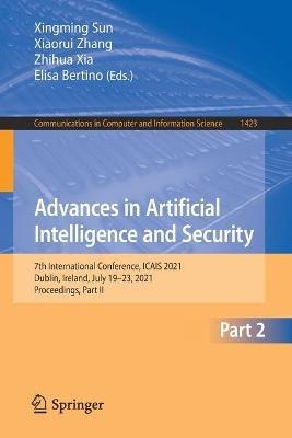 Advances in Artificial Intelligence and Security: 7th International Conference, ICAIS 2021, Dublin, Ireland, July 19-23, 2021, Proceedings, Part II - cover