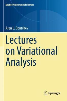 Lectures on Variational Analysis - Asen L. Dontchev - cover