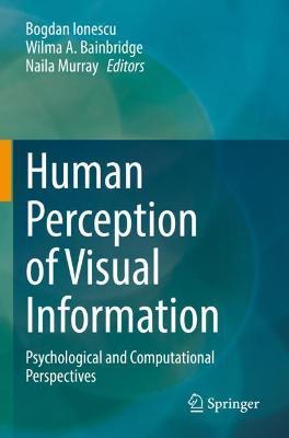 Human Perception of Visual Information: Psychological and Computational Perspectives - cover