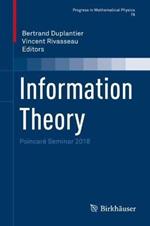 Information Theory: Poincaré Seminar 2018