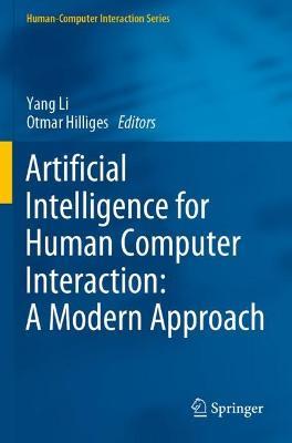 Artificial Intelligence for Human Computer Interaction: A Modern Approach - cover