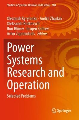 Power Systems Research and Operation: Selected Problems - cover