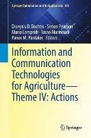 Information and Communication Technologies for Agriculture—Theme IV: Actions - cover