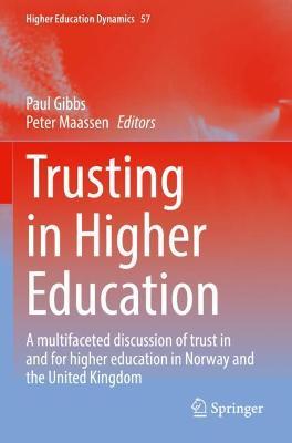 Trusting in Higher Education: A multifaceted discussion of trust in and for higher education in Norway and the United Kingdom - cover