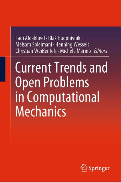 Current Trends and Open Problems in Computational Mechanics