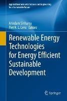 Renewable Energy Technologies for Energy Efficient Sustainable Development - cover