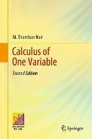 Calculus of One Variable - M. Thamban Nair - cover