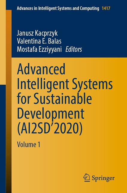 Advanced Intelligent Systems for Sustainable Development (AI2SD’2020)