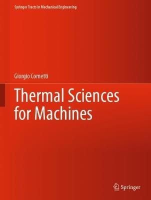 Thermal Sciences for Machines - Giorgio Cornetti - cover